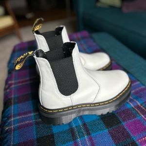 Dr. Martens 2796 Quad, White, Women’s size 9